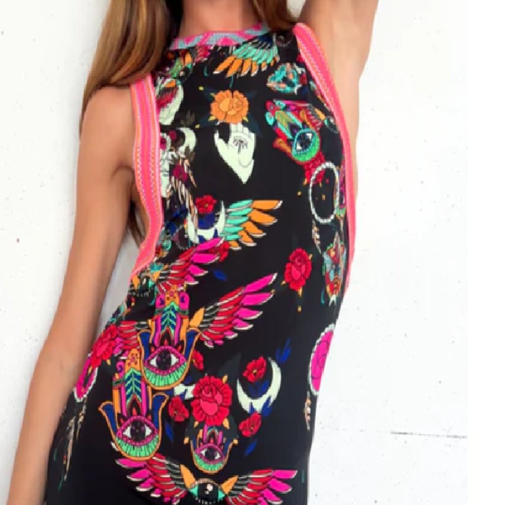 NWT Custo Barcelona ELTY ANNU mini dress